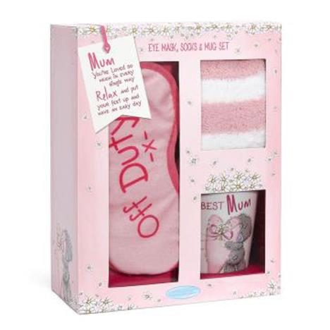 Mum Relax Mug, Socks & Eye Mask Me to You Bear Gift Set £14.99